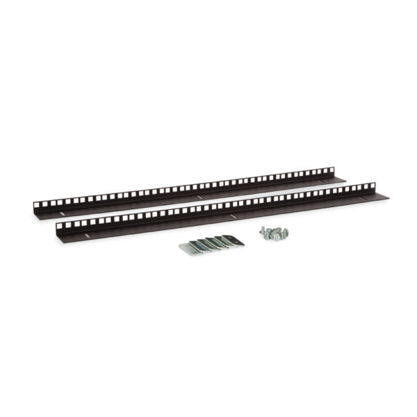 15U LINIER® Wall Mount Vertical Rail Kit - Cage Nut