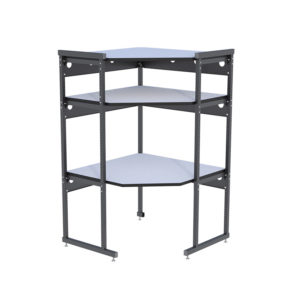 Corner Performance Plus Heavy Duty LAN Station