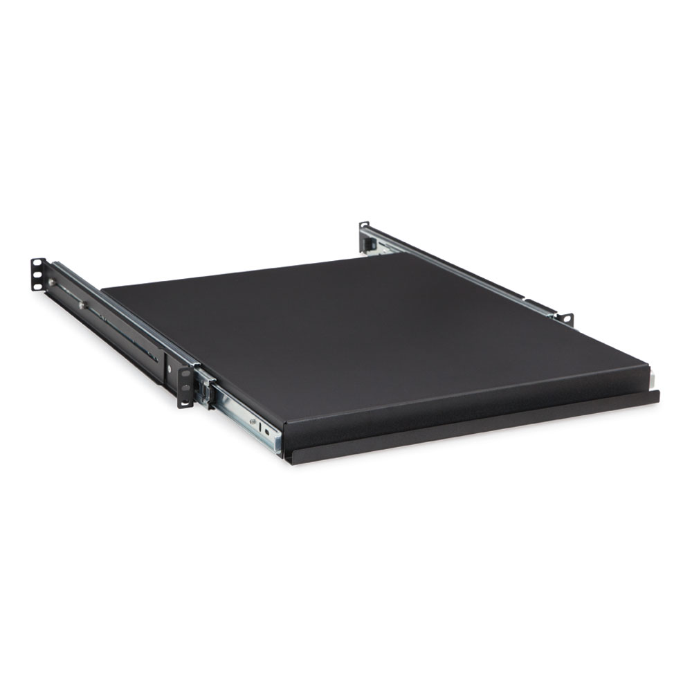 Ad Tek Products 1U 19 inch Rack Mount Sliding Telescopic Shelf