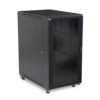 22U LINIER® Server Cabinet - Glass/Vented Doors - 36" Depth - Image 2