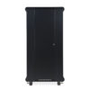 27U LINIER® Server Cabinet - Glass/Glass Doors - 24" Depth - Image 7
