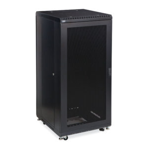 27U LINIER® Server Cabinet - Vented/Vented Doors - 24