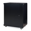22U LINIER® Server Cabinet - Solid/Solid Doors - 36" Depth - Image 3