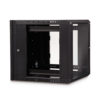 12U LINIER® Swing-Out Wall Mount Cabinet - Glass Door - Image 3