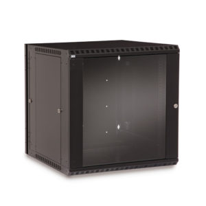 アウトライアー+ 12U LINIER® Swing-Out Wall Mount Cabinet - Vented Door