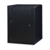 18U LINIER® Swing-Out Wall Mount Cabinet - Solid Door - Image 2