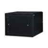 9U LINIER® Swing-Out Wall Mount Cabinet - Vented Door - Image 2