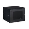 9U LINIER® Swing-Out Wall Mount Cabinet - Vented Door - Image 3