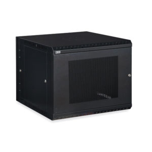 22U LINIER® Swing-Out Wall Mount Cabinet - Vented Door