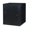 15U LINIER® Swing-Out Wall Mount Cabinet - Vented Door - Image 2