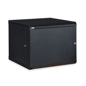 WALL RACK｜DUENDE 9U LINIER® Swing-Out Wall Mount Cabinet - Vented Door