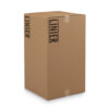 22U LINIER® Fixed Wall Mount Cabinet - Solid Door - Image 9