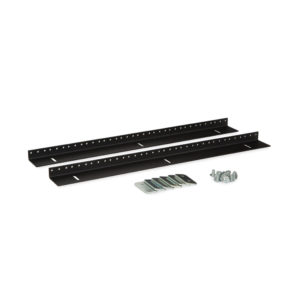 12U LINIER® Wall Mount Vertical Rail Kit - 10-32 Tapped