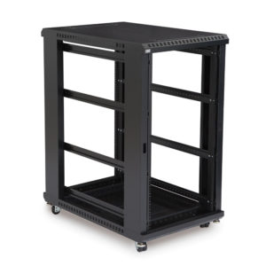22U LINIER® Server Cabinet - No Doors/No Side Panels - 36" Depth