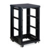 22U LINIER® Server Cabinet - No Doors/No Side Panels - 24" Depth - Image 3