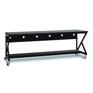 96" Performance 400 Series® LAN Station - African Mahogany