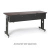 72" W x 24" D Training Table - African Mahogany - Image 3