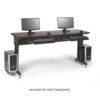 72" W x 24" D Training Table - African Mahogany - Image 7