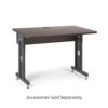 48" W x 30" D Training Table - African Mahogany - Image 6