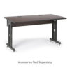 60" W x 30" D Training Table - African Mahogany - Image 6