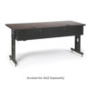 72" W x 30" D Training Table - African Mahogany - Image 4