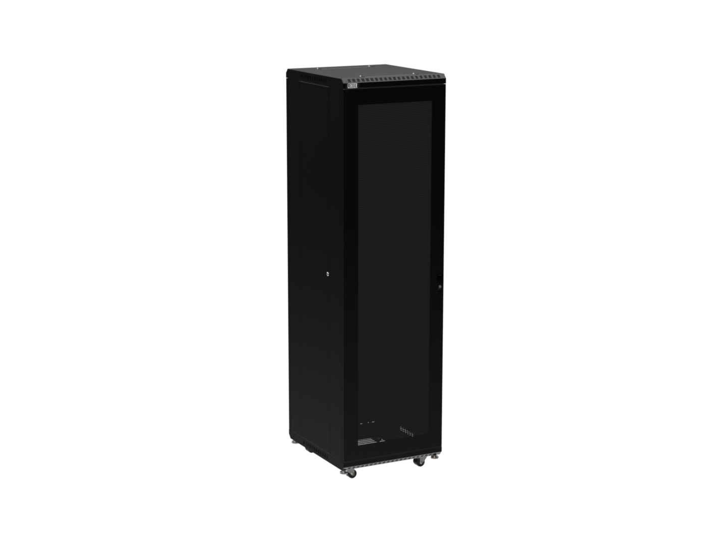 45U LINIER® Server Cabinet - Vented/Solid Doors - 24