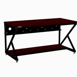 60" Performance 400 Series® LAN Station - African Mahogany