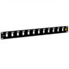 1U 12 Port Blank Keystone Patch Panel - Welded - Image 3