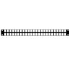 1U 48 Port Blank Keystone Patch Panel - Welded - Image 5