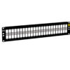 2U 48 Port Blank Keystone Patch Panel - Image 8