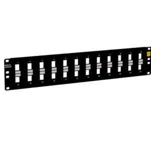 2U 24 Port Blank Keystone Patch Panel - Welded