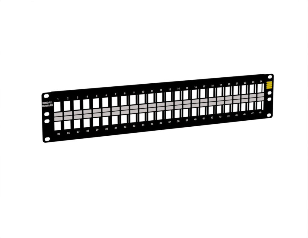 2U Rackmount Panel Iwillink 48-Port Blank Keystone Patch Panel - 2U ...